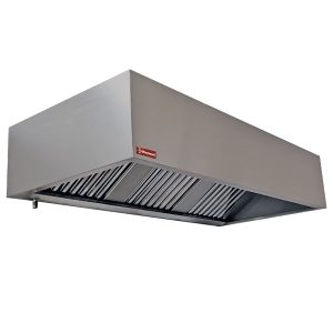 Wall cooker hood 2 labyrinth filtres 400x500 mm