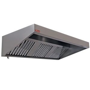 Wall cooker hood 2 labyrinth filtres 400x500 mm