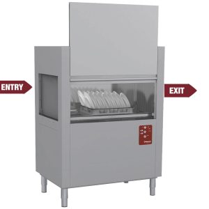 Rack conveyor dishwasher 120Bas/h