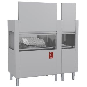 Dishwasher with traction drawn baskets 200Bas/H