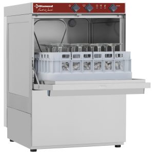 Glass-washer, squared basket 350x350 mm
