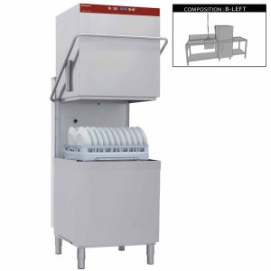 Hood dishwasher complete, consisting of :