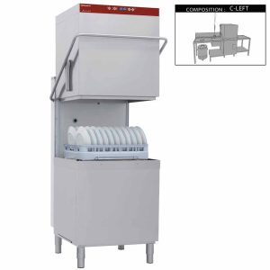 Hood dishwasher complete, consisting of :