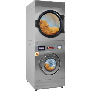 Washing machine with super spin-drying 14 kg (electric) + rotary dryer 18 kg (gas) TOUCH SCREEN