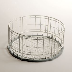 Round basket for glass Ø400 mm - Rilsan