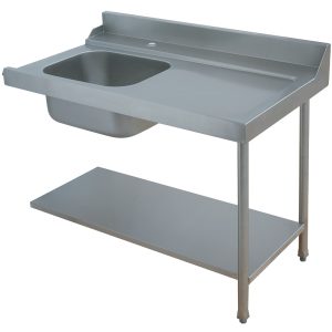 Right hand side pre-wash table (all models)