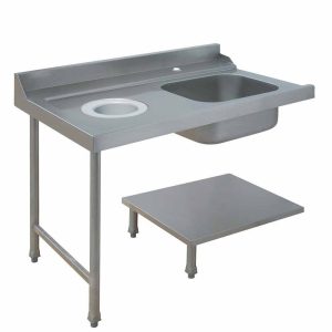 Left hand side pre-wash table (all models)