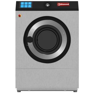 Washing machine with super spin-drying, 23 kg "stainless steel"