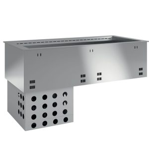 Element sink refrigerated, ventilated 4x GN 1/1