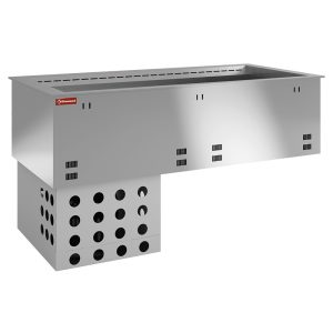 Element sink refrigerated, ventilated 4x GN 1/1