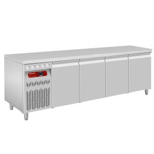 Ventilated cooling table, 4 doors GN 1/1, 550 Lit. unit on the left