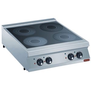 Electric cooker with 4 induction cooking zones -TOP-