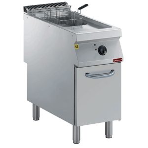 Electric fryer 1 basin of 15 lit. on undercarriage