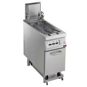Electric fryer 23 litre tank S/ARM " Oil filtration" + lift+auto cook, "DIGIT"