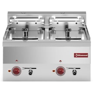 Electric fryer, S-Powerful, 2 x 10 liters -Top-
