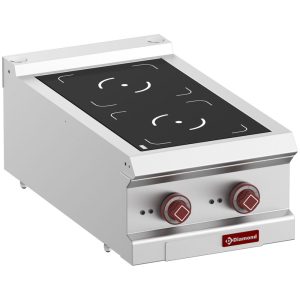 Electric range, 2 induction zones -Top -