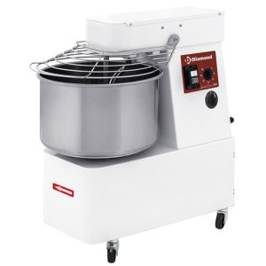Spiral kneader 53 liters, 2 speeds, timer, on wheels