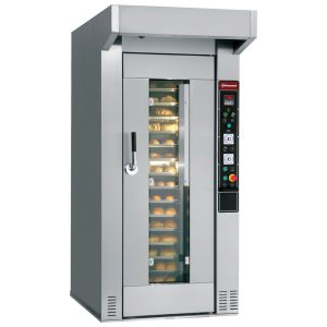 Rotary oven for bakery and pastry, 15 or 18 Levels (450x650 mm or 500x700 mm)