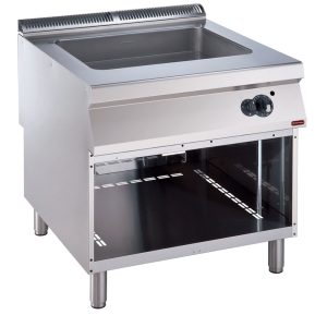 Gas cooking and tumbling machine multifonction, "Compound" tank 22 liters