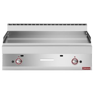 Flat gas cooking plate EXTRA-LARGE, smooth