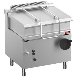 Gas tumbling frying pan, stainless steel tank, 60 lit.