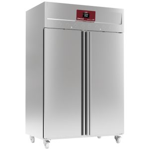 Ventilated freezer 1400 liters, 2 doors GN 2/1, on wheels