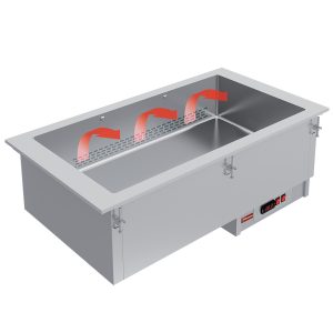 Element bain-marie 5x GN 1/1 - dried up - ventilated