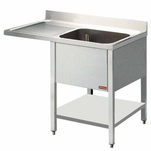 Sink 1 tank and 1 drain surface