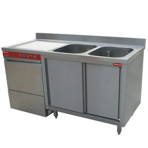 Assembly sink/dish washer