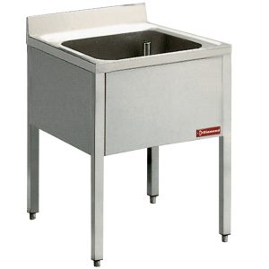 Sink 1 tank, with base