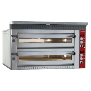 Electric pizza oven "extra large", 2x 6 pizzas Ø 350 mm