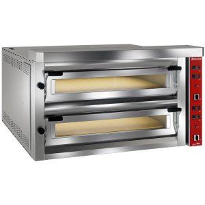 Electric pizza oven "extra large", 2x 9 pizzas