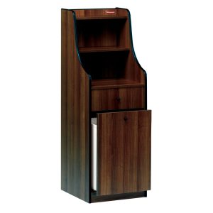 Service element, 1 drawer, 1 hopper, "Wengé"