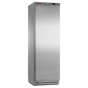 Ventilated refrigerator, 400 liters. stainless steel