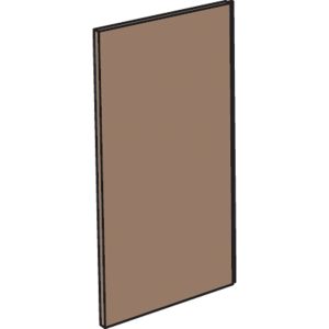 Furnishing panel "wood" sides