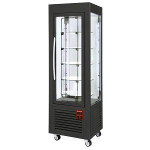 Panoramic display, 5 rotating plates, 360 LT, Black