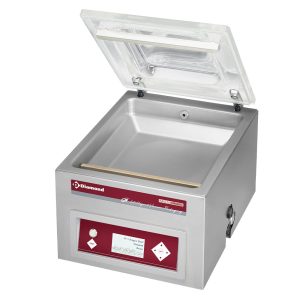 Vacuum machine, chamber 350x370xh150 mm - 16 m3/h LCD