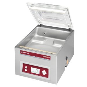 Vacuum machine, chamber 420x460xh180 mm - 21 m3/h LCD
