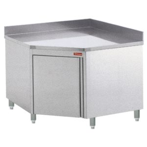 work table 90° corner edge