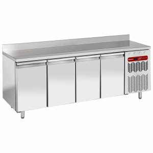 Wall freezing table, ventilated, 4 doors EN 600x400, 760 liters