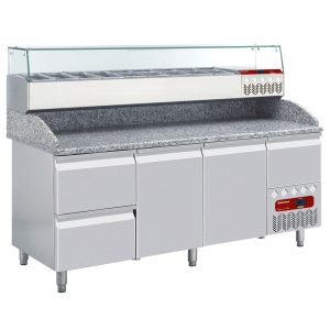 Set Refrigerated table & structure: