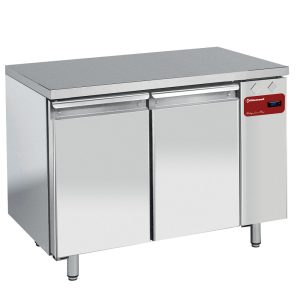 Refrigerated table, ventilated, 2 doors EN 600x400, (without group)