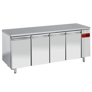 Freezing table, ventilated, 4 doors GN 1/1, (without group)