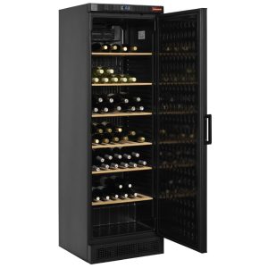 Wine board, ventilated, 380 liters, BLACK