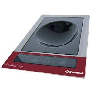 Induction plate "built-in wok" 6 kW-TRI, tactile keys