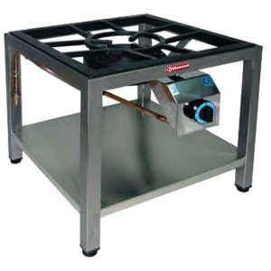 Gas range paella, diam. 250  on support (10 kW)