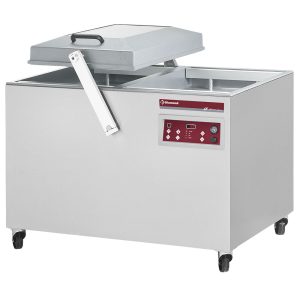 Vacuum machine,  double chamber 550x700xh235 mm. - 100 m3/h