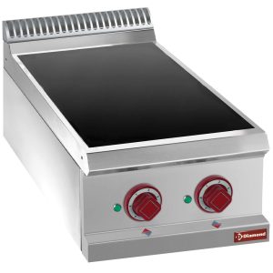 Electric vitro ceramic cooker 2 hobs -Top-