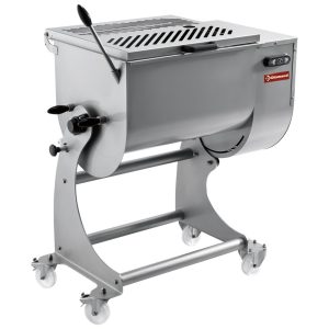 Stainless steel meat mixer 80 kg, stand with wheels