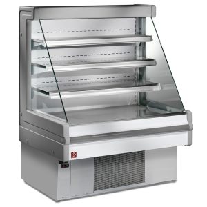 Ventilated refrigerated wall element